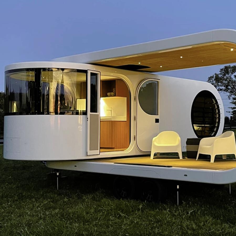 Vue extérieure de la Romotow T8