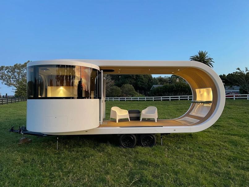 Romotow T8 déployée en nature